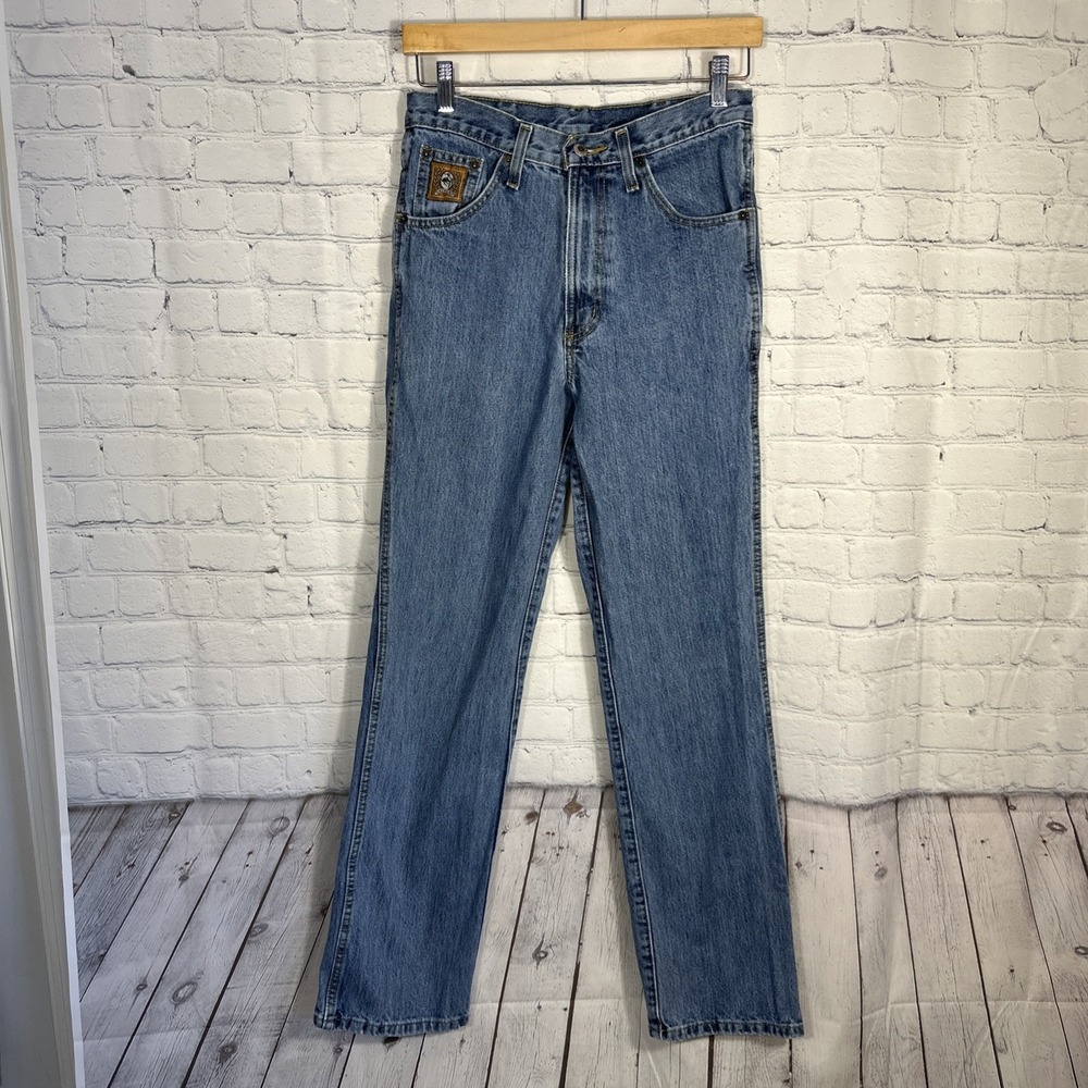 Cinch Jeans Mens 29x32 Bronze Label Slim Fit Western Cowboy Cotton Denim Blue